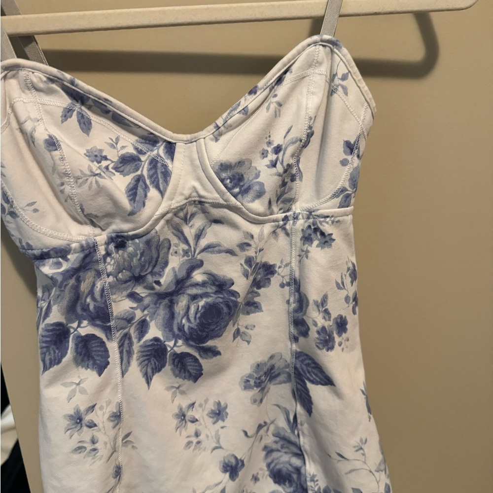 Talula Blue and White Floral cami and other items bundled in for free!